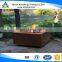 High quality metal fireplace accessories/corten steel fireplace outdoor