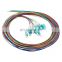 custom various type LC/SC/FC/ST/LSH/UPC OM4 Multimode Fiber Optic Pigtail