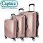Factory wholesale ABS PC valise travel set customized logo smart luggage