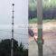 22m tripod telescopic hand lifting mast
