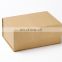 Recyclable natural brown kraft paper A5 deep gift box