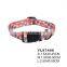 Flower Printing Flower Traffic Contral Handle Colorful PVC Comfortable Adjustable Durable Leash For Dog