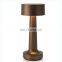 artificial intelligent aluminum decoration dimmable by touch  wireless metal table modern lamps