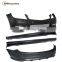 C-class body kit fit for W204 2007-2010y pp material body parts sports style W204 front bumper rear bumper and side skirts