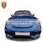 Caraceter Style Front Rear Bumper Chin Kits Fiberglass Car Body Kit For Porsche 911-991 Carrera 2014-2016