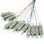 12 Color Fiber SC Multi mode OM4 0.9mm Fiber Optic Pigtail 12 Cores Fiber Patch cord om4 sc pigtail