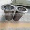 Stainless steel double-layer filter cartridge,Food mechanical filters,Double layer cone cartridge