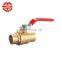 New Dn20 Standard Bronze Copper Forged Gas High Pressure Brass Ball Valve Price