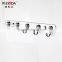 WESDA New product Decorative Stainless Steel Clothes Hook with blue diamond(315)
