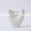 hot sale white red u shape ceramic living room decor flower vases