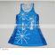Custom made women sublimation plain team netball dress for woman