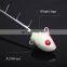 160g 200g 250g Luminous Lead Jig Head Saltwater Double Fishing Hooks  Slow Jigging Sea Fishing Lure tenya jig