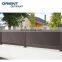 Easy assemble outdoor wpc garden fence