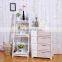 Wooden garden flower shelf ornamental potted plant