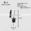 Factory Direct drop drip stop stainless steel dsic whiskey wine bottle pourer with lid