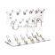 Multipurpose Acrylic Wall Mounted Jewelry Stand Organizer, Bracelets Rings Bangles Display Rack for Store