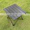 Outdoor aluminum folding table camping portable multi-functional super light mini picnic table