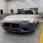 Runde  PP Material For 14-20 Maserati Ghibli Upgrade 2021 Trofeo Style Body Kit Front Bumper Rear Bumper Rear Lip