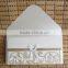 Fancy Paper Traditional Laser Cut Glitter Pattern Word Wedding Invitation