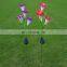 Solar Rose Flower Light Waterproof Garden Landscape Lamp Outdoor Home Decorative Flower Night Lights