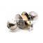 Satin stainless steel cylindrical round knob set entry privacy cylinder lockset door lock, cheapest cerraduras