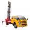 Aerial work vehicle 23m straight arm manned climbing vehicle loading ladder car mobile lifting car