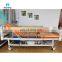 Metal Patient Bed Medical Equipment Hospital Furniture Disabled Turning Nursing Fowlers Bed with Toilet