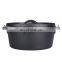 Outdoor camping Cauldron and Dutch Oven Deep Camp Cast Iron Pot