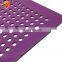 Stainless steel/galvanized/aluminum perforated metal mesh sheet round square