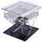 charcoal grill used in multi-scene camping parties Rectangular portable folding BBQ grill
