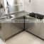 Factory customize Hotel commercial 304 Stainless Steel Kitchen Cabinet With Sink