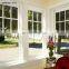 Spanish Style Grill Design Aluminum Single Tempered Glass Casement Windows Hot Sale