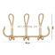 Rattan Wall Hooks Kids Garments Organizer Rack Clothes Hat Hanging Hook Rattan Hanger Kids Room Decor Hanger