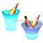 event party decorative beer Champagne Wine Drinks Beer Bucket Modern Home LED Glowing Led Rechargeable Cooler