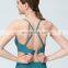 High Quality Adjustable Straps Two Ways Wear Gym Fitness Yoga Bra Women Workout Running Training Bra Top Clothing