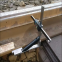 Digital switch rail wear gauge measuring tool for rail inspection and maintenance