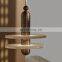 Customizable Black Marble Chandelier with High Quality LED Light Source Spiral Design for Bedroom or Dining Room Decor