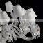 Luxury Hanging Crystal Chandelier Lighting Modern Living Room Hanging Chrome K9 Crystal Chandeliers For Home