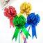 3*120cm Decoration Christmas Flowers Gift Wrapping Plastic Ribbon Pull Bows with Ribbon for Wedding Party
