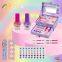 Girls Manicure Sticker Nail Polish DIY Creative Fashion Make up Set Girl Play Art Beauty Kids Cosmetic Set