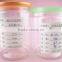 370ml Clear Food Grade Pet Plastic Can for Food With Aluminum Lids
