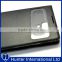 Customized Black For Samsung S4 Battery Window Case