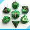 High quality Acrylic polyhedral dice game set