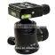 Panoramic Gimbal Tripod Head Q-45 Specialized1/4"Screw For Telephoto Len Camera