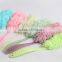 2016 Plastic mesh scrub brush bubble shower scrubber wash scrub cloth sponge