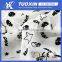 Flock Printing Summer Dress Chiffon Textile Fabric