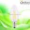 Hot  LED candle lights bulb dimmable 2w 4w e12 e14 110v 220v led filament candle bulb