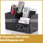 Hot selling PU Leather Multi-functional office desk organizer