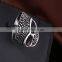New Mens skull ring vampire tooth sharper
