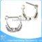 316L Stainless Steel Bar Nose Ring Feather Septum Piercing For Indian